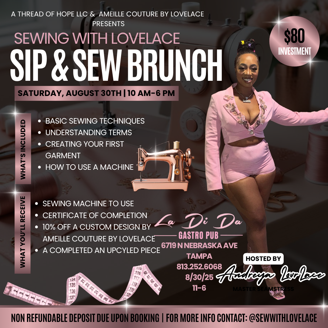 Sip, Sew & BRUNCH