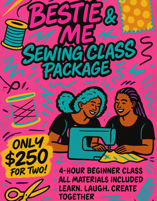 🎀 NEW: Bestie & Me Sewing Package!🎀